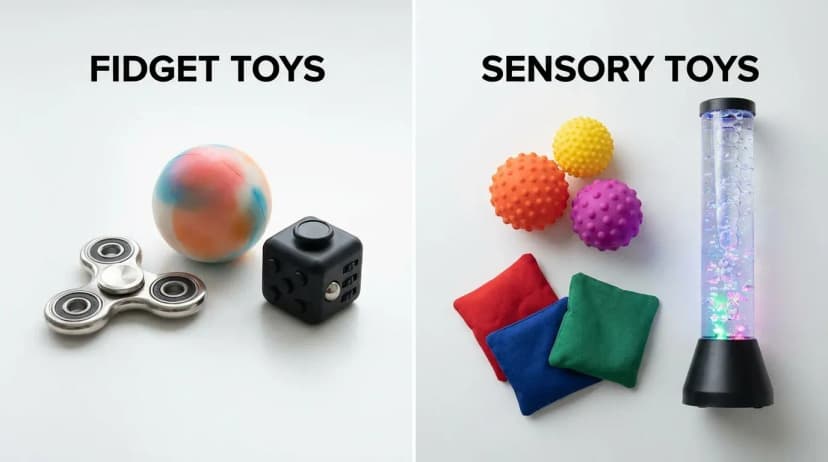 Featured image for Fidget Toys vs Sensory Toys: Understanding the Critical Difference